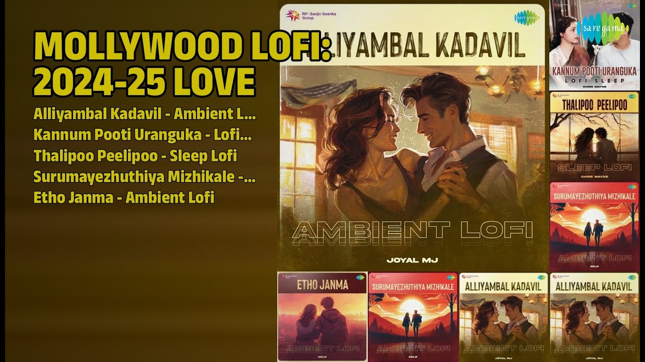 2024-25 പ്രണയ ഗാനങ്ങൾ | Joyal MJ Songs | Alliyambal Kadavil  Ambient Lofi