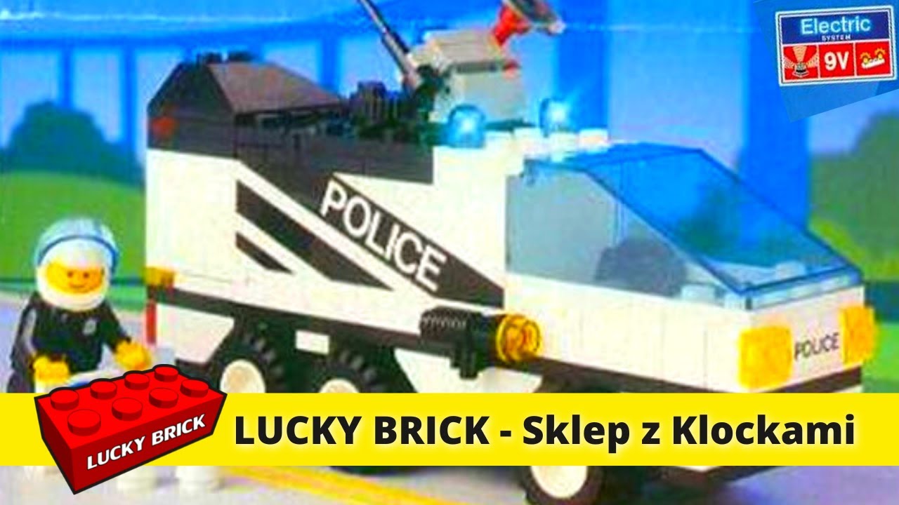 ŚWIECI!!! LEGO Lata 90 | 6430 Classic Town | Night Patroller | LUCKY BRICK Sklep z Klockami #Shorts