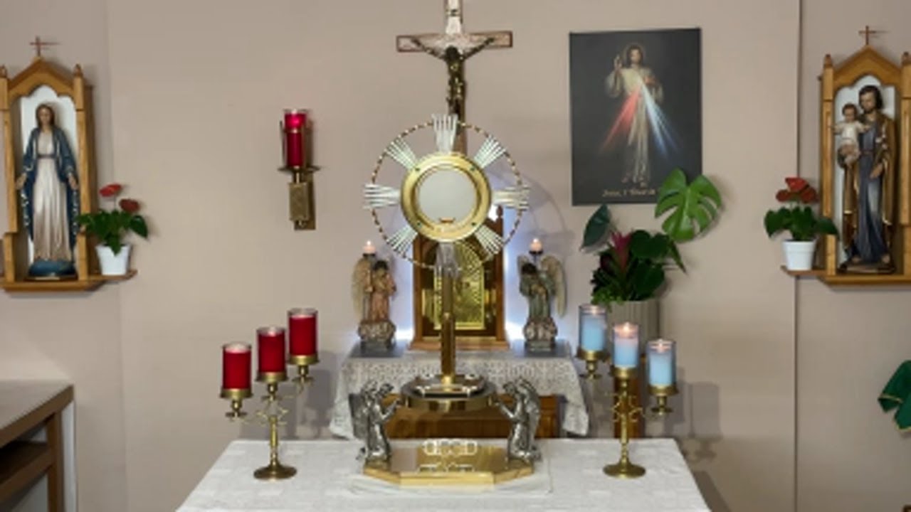 LIVE Eucharistic Adoration - Sisters of Divine Mercy