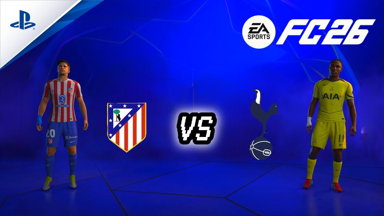 FC 26 - Atletico Madrid vs. Tottenham - UFEA Champions League 25/26 Full Match  |PS5™