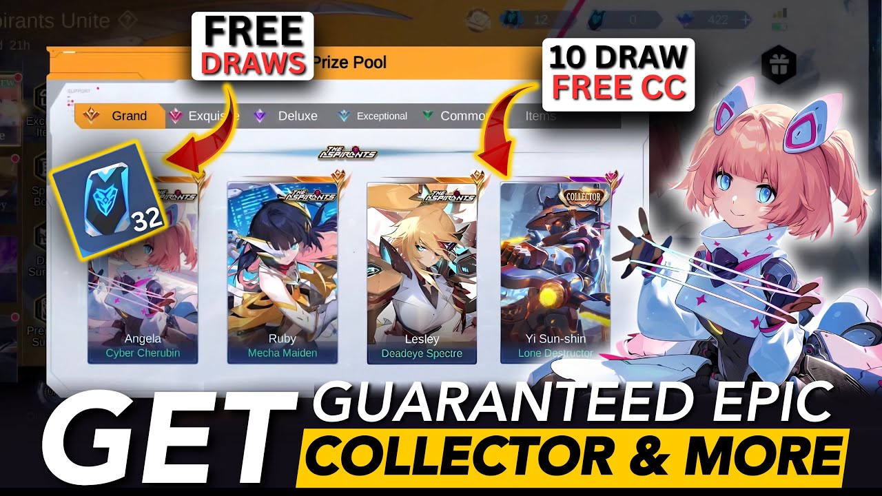 HOW TO OBTAIN GUARANTEED COLLECTOR IN ASPIRANTS RESALE| RUBY, LESLEY, CHANG&rsquo;E, ANGELA| FULL EVENT