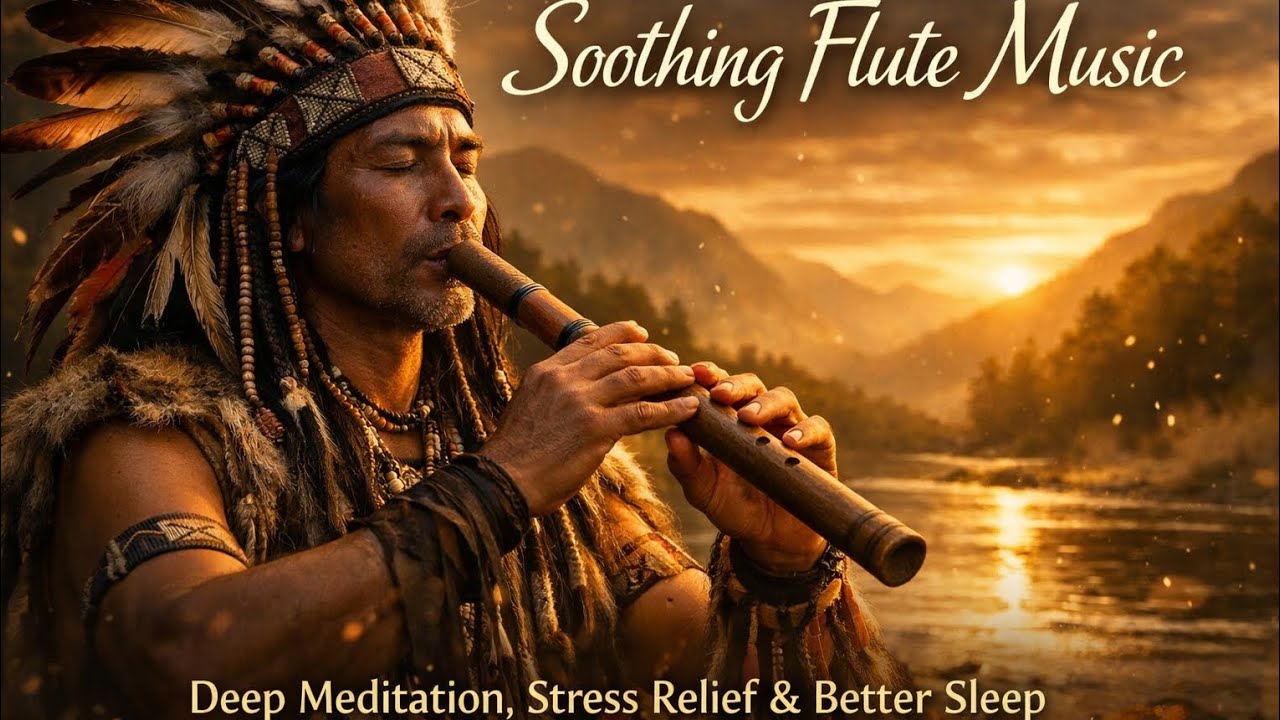 Calming Flute Music for Sleep | Insomnia & Stress Relief