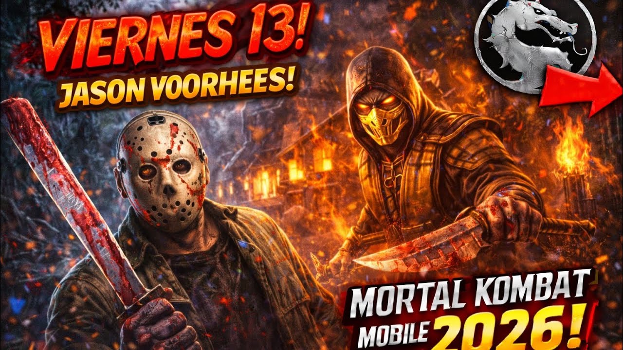 Mortal kombat mobile: Viernes 13 apertura epica de packs de jeason voorhees y final inesperado 