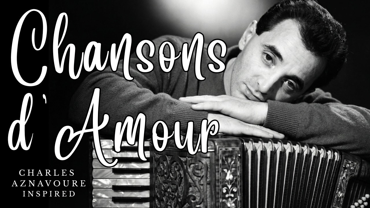 Música Francesa Inspirada en Aznavour 💖🇫🇷 | Amor, Nostalgia y París Clásico