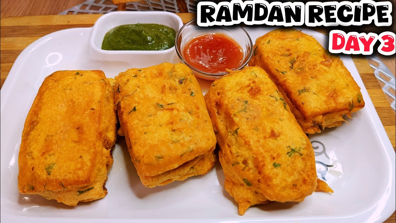 Bread Pakoda |bread Sandwich |crispy bread Pakoda |cheese bread pakoda|Ramadan recipe@Rukus_kitchen 