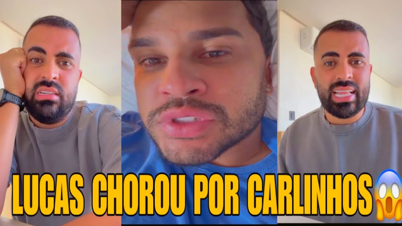 RONINHO MOSTROU O MOMENTO QUE LUCAS GUIMARÃES TAVA CHORANDO POR CARLINHOS MAIA😱🤭🤭