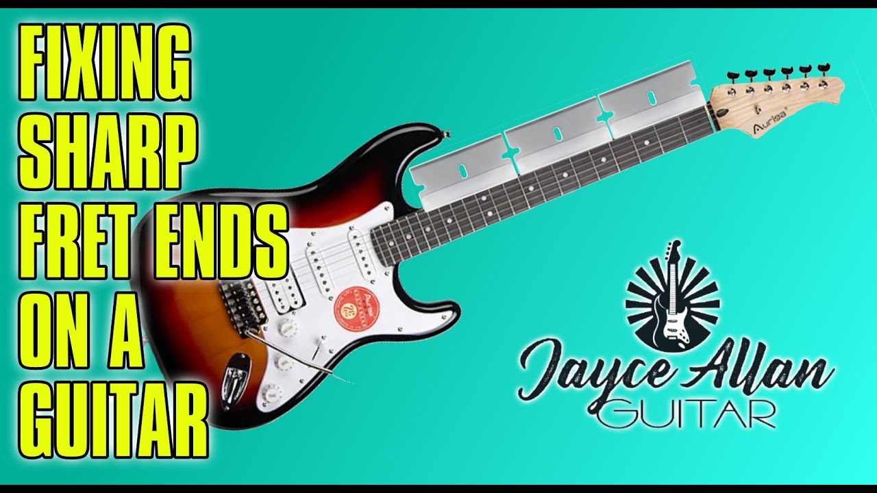 How To Fix Sharp Fret Ends on a Guitar.