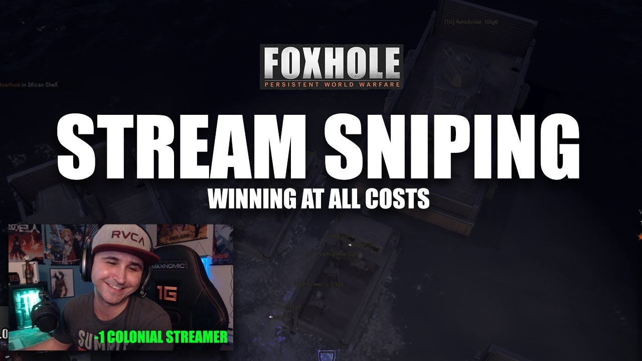 Stream Sniping : Winning at all costs 