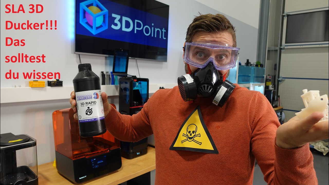 SLA 3D Drucker! Das solltest Du wirklich wissen ;)