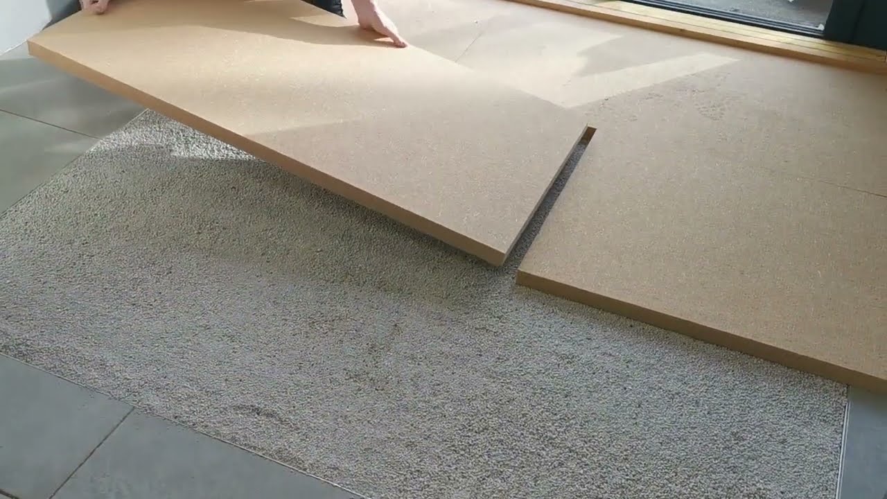 Utilisation de granules d'&eacute;galisation fermacell