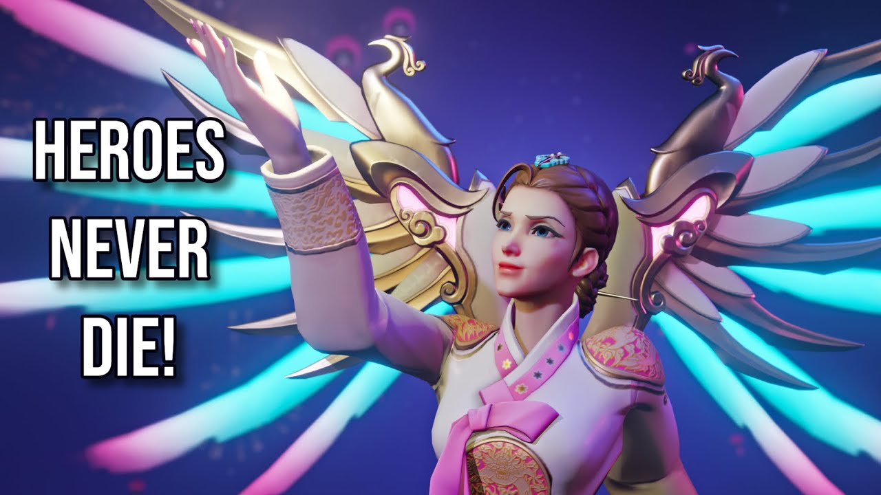 Heroes Never Die! | Overwatch 2 Competitive | Plat Mercy Main Gameplay