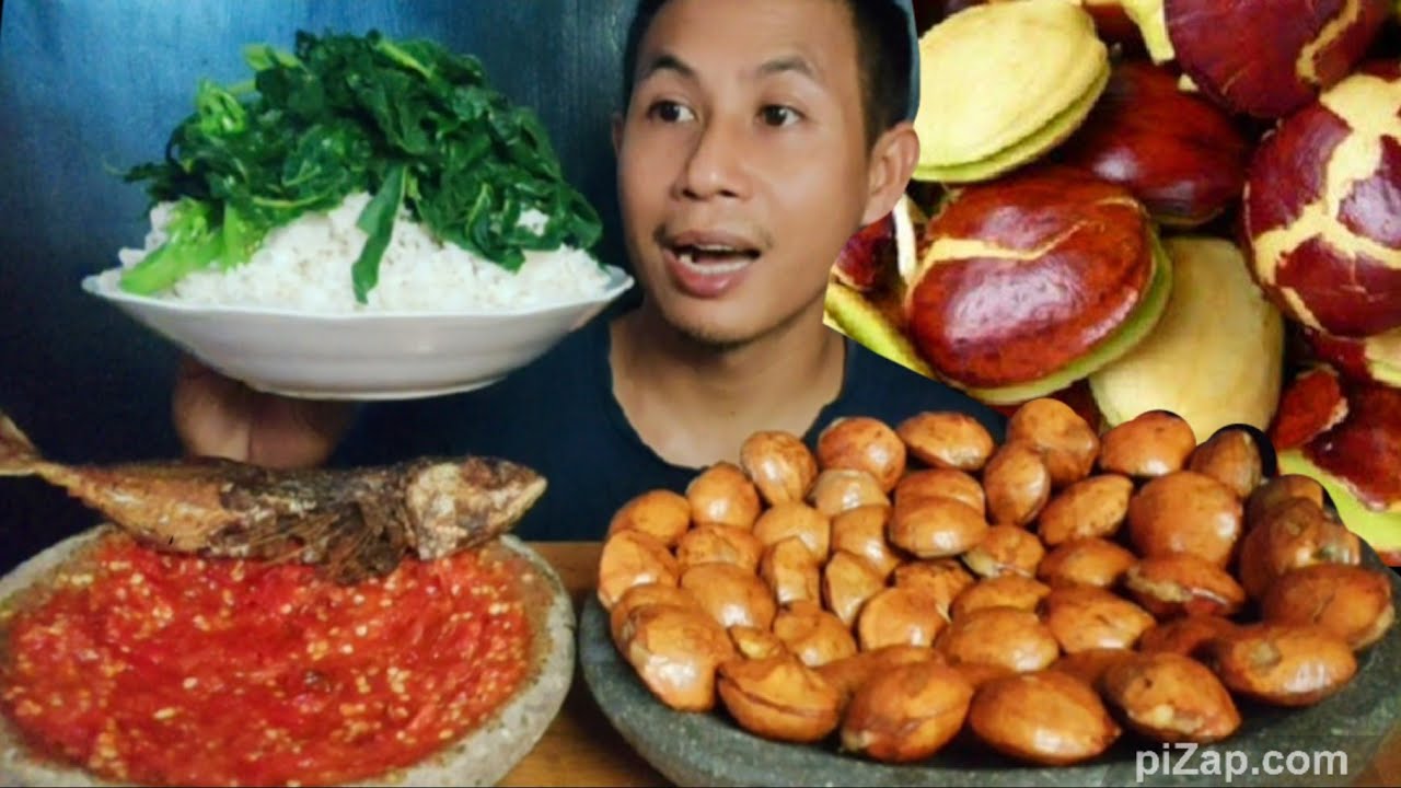 JENGKOL TUA ‼️ ikan Asin Sambal Terasi, Mukbang Indonesia