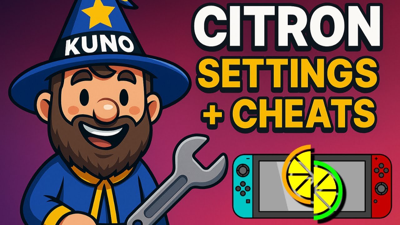 Citron Emulator EASY Setup! ⚙️ Cheats, Mods & Performance Tips