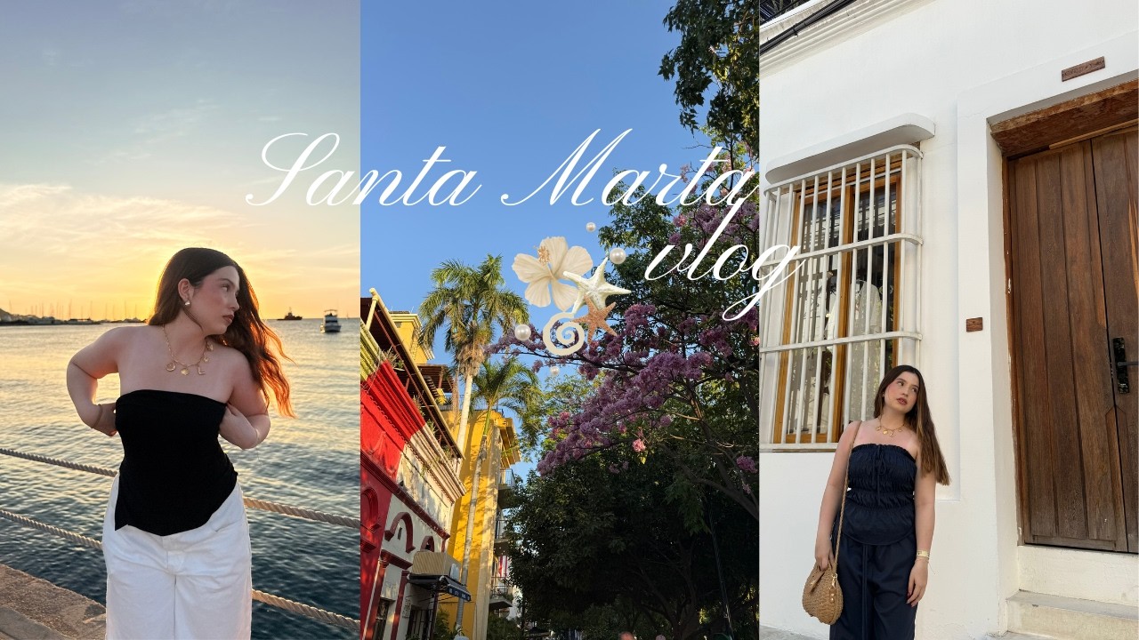 unos días conmigo en Santa Marta🦐✨🌷 playa, restaurantes, acuario, centro histórico🎏🌅⭐️🇨🇴