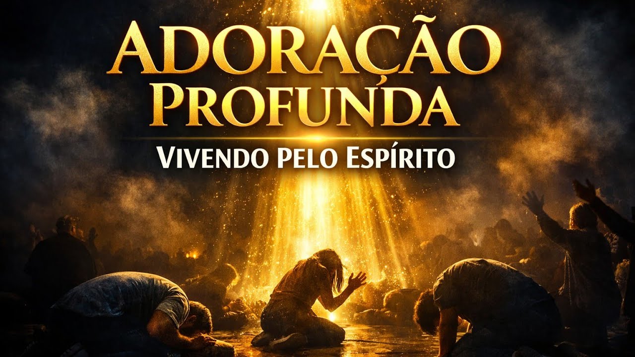 🔥 14 MINUTOS DE ADORAÇÃO PROFUNDA | Vivendo Pelo Espírito | Louvores Inéditos Baseados na Bíblia