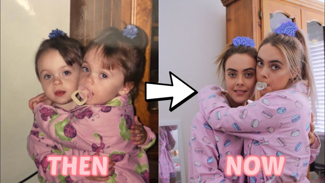 TWINS RECREATE THEIR ICONIC BABY PHOTOS! | Mescia Twins