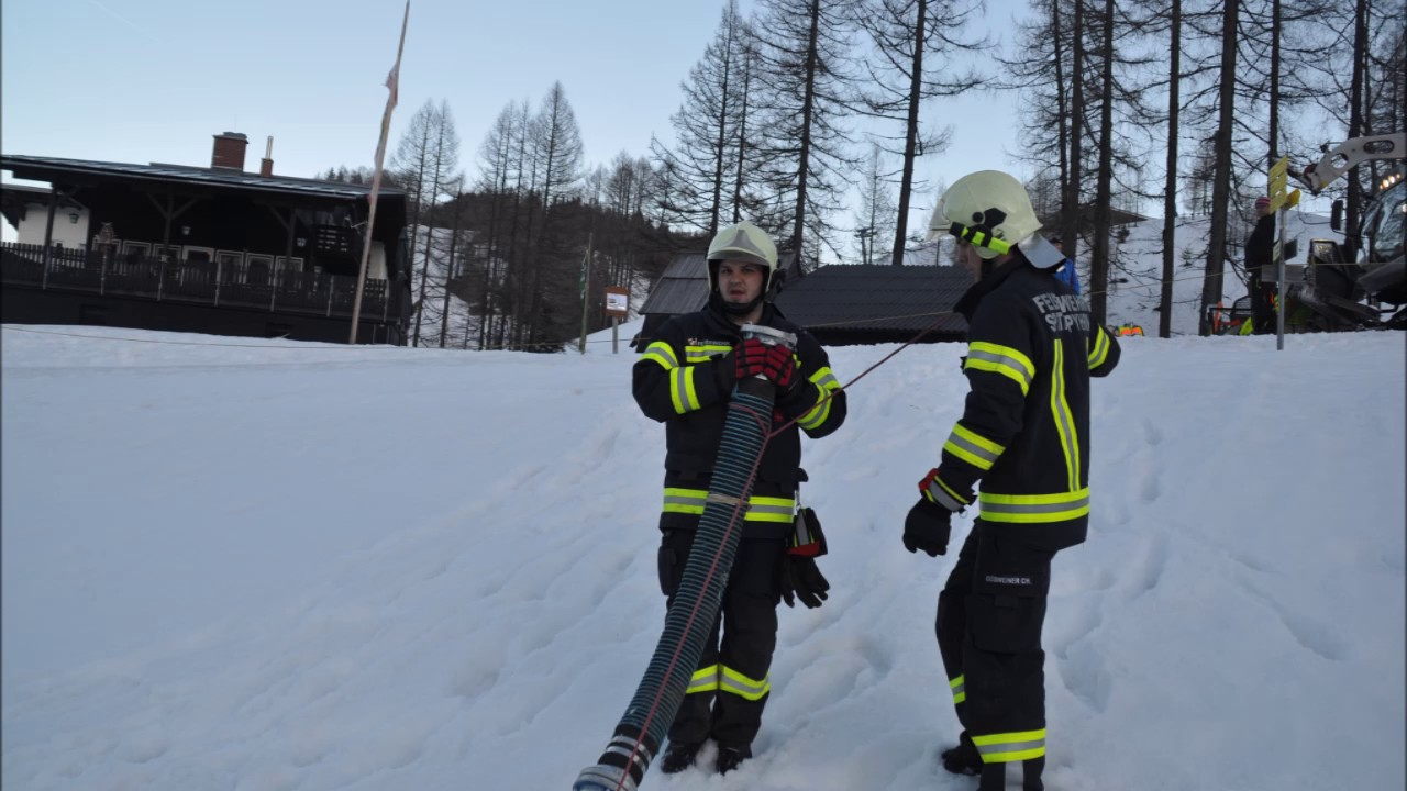 Feuerwehr&uuml;bung Landesjugendheim Wurzeralm- Spital am Pyhrn