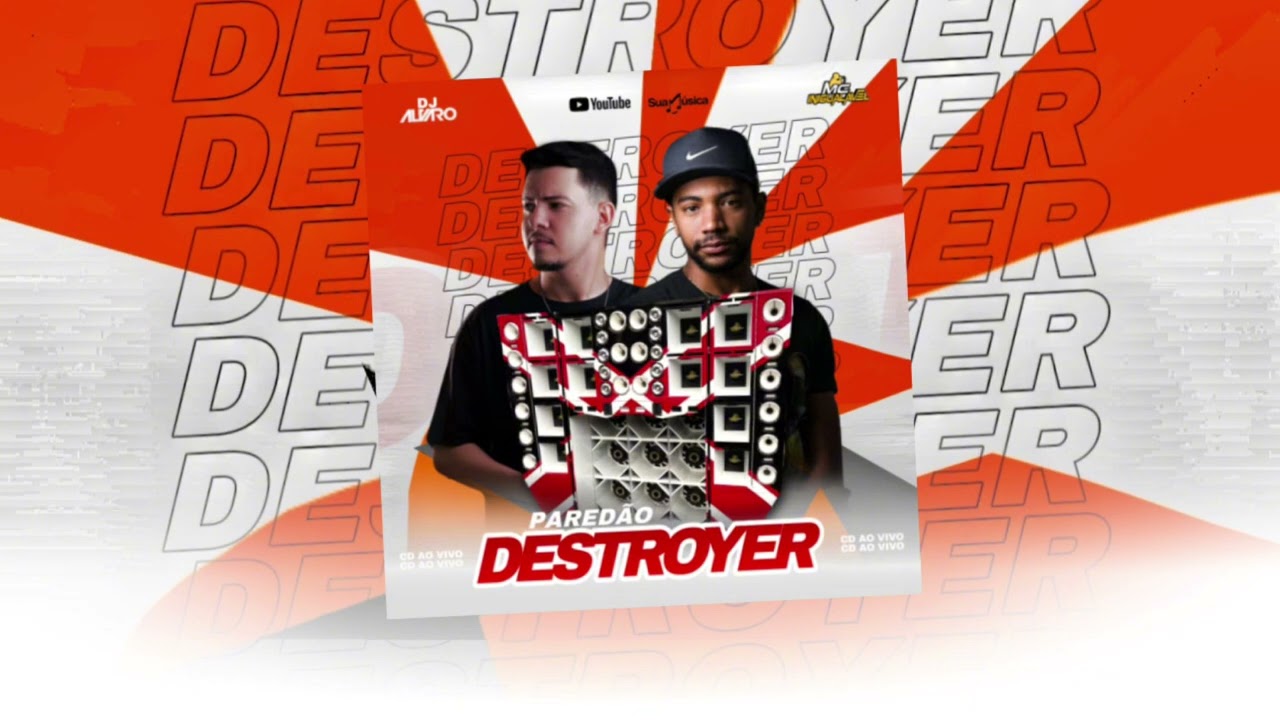 CD AO VIVO PAREDÃO DESTROYER DJ ALVARO E MC INIGUALÁVEL 2025