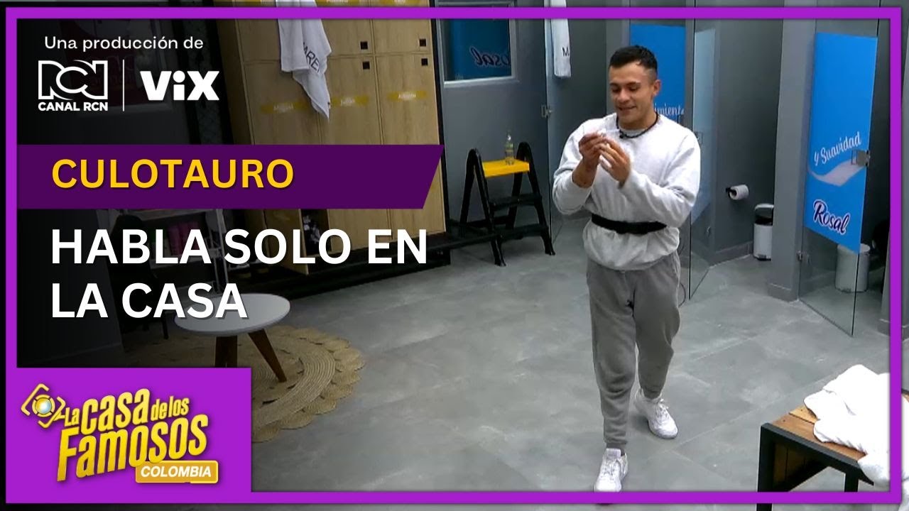 Culotauro habla solo en La casa de los famosos Colombia