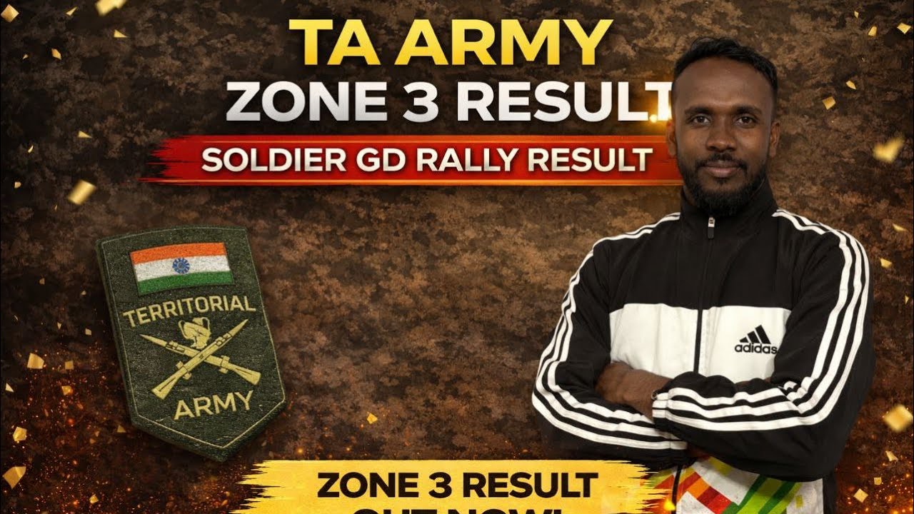 Ta Army Zone 3 Result Out #taarmy2026 