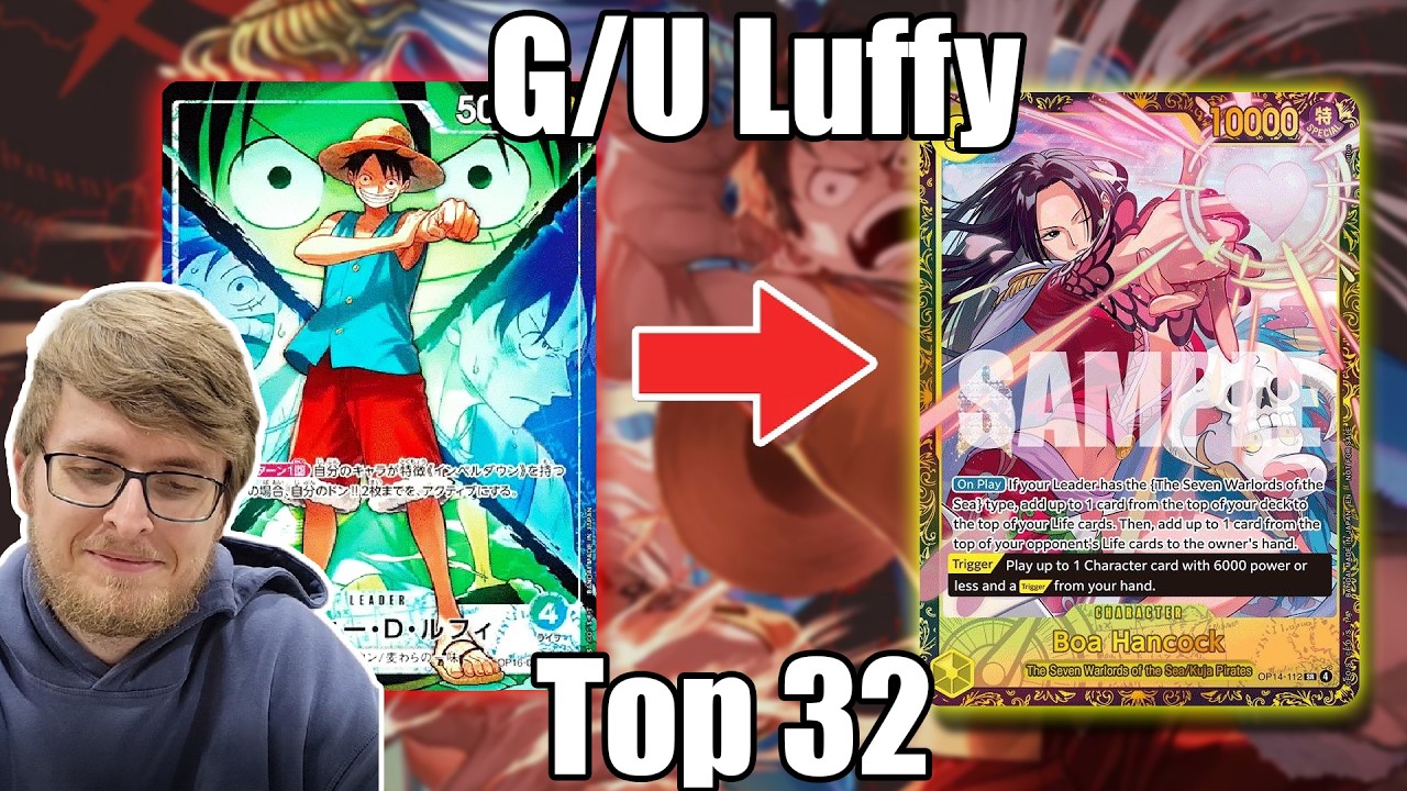 Интервью с InfernityB о G/U Luffy, вошедшей в топ-32 | One Piece Card Game