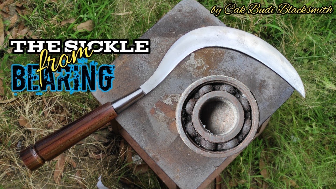 WA_085258080800 ll membuat sabit arit dari bearing (klaher) tajamnya luar biasa