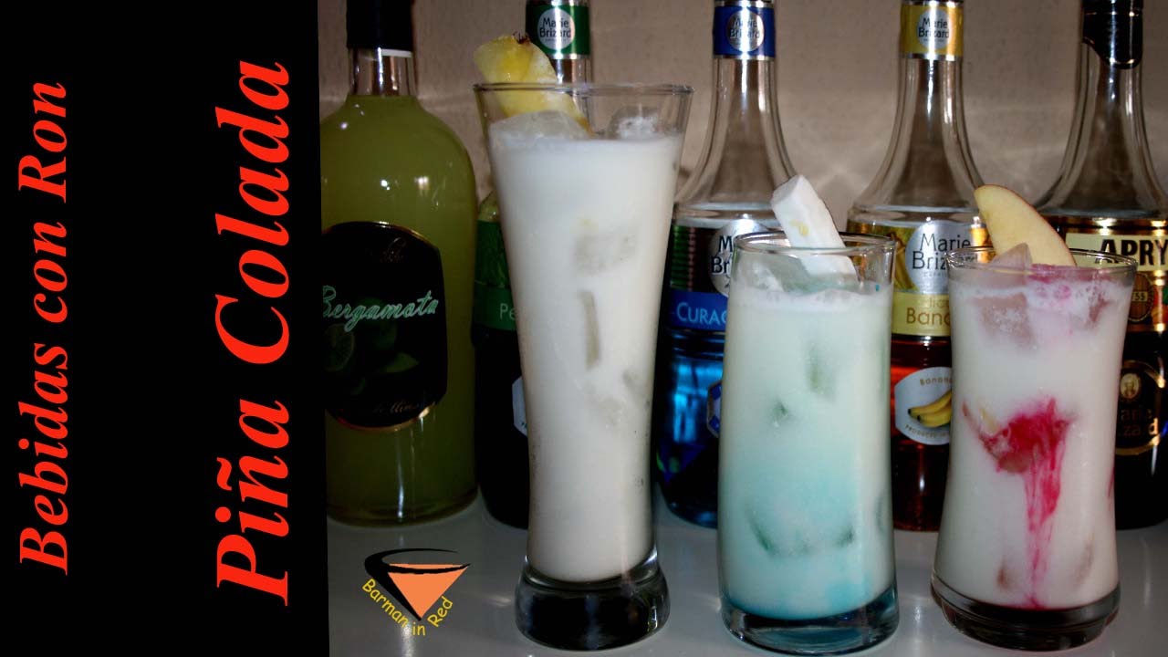 Como preparar una rica piña colada