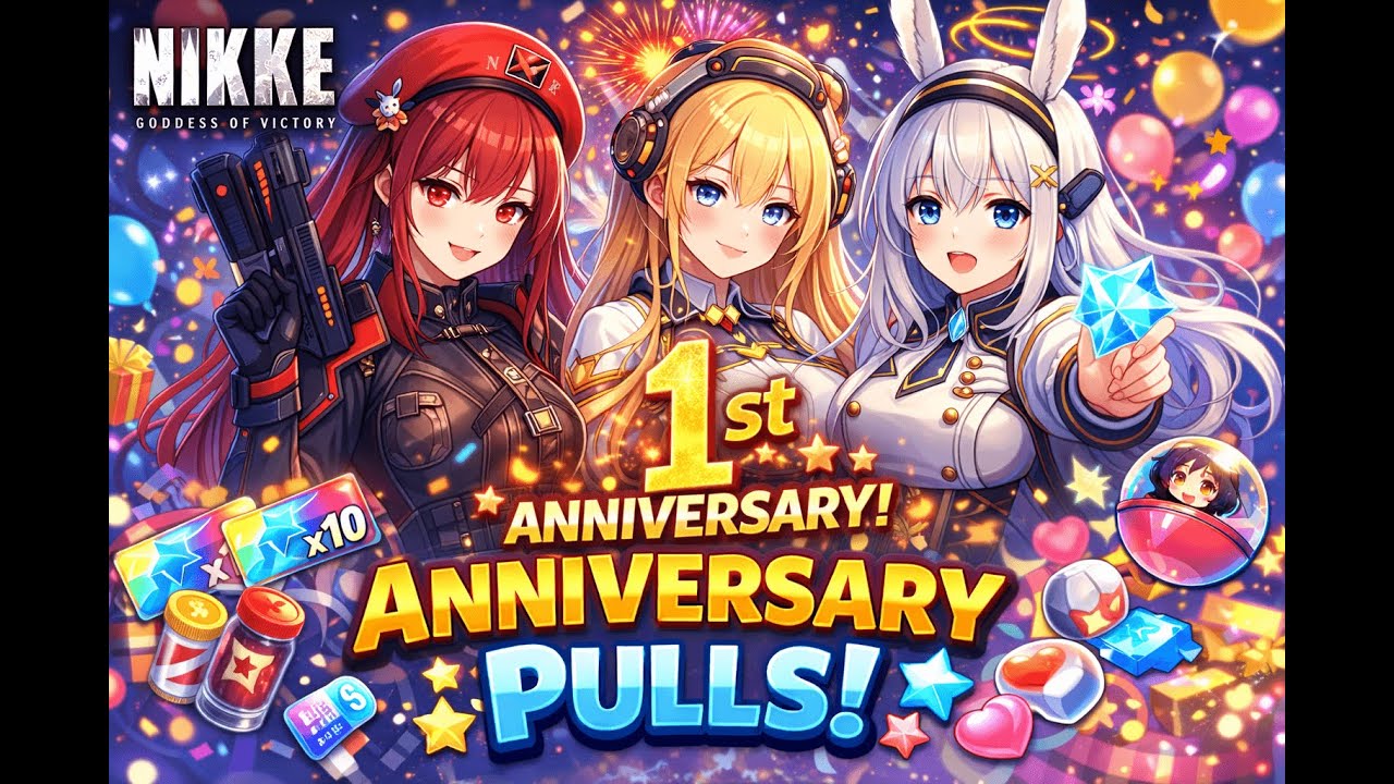 Nikke 3rd Anniversary Pulls 1 of 3