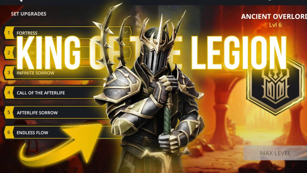 Shadow Fight 3&bull;Level 6 King Of The Legion ''ENDLESS FLOW'' Ability Unlocked 🥵🔥