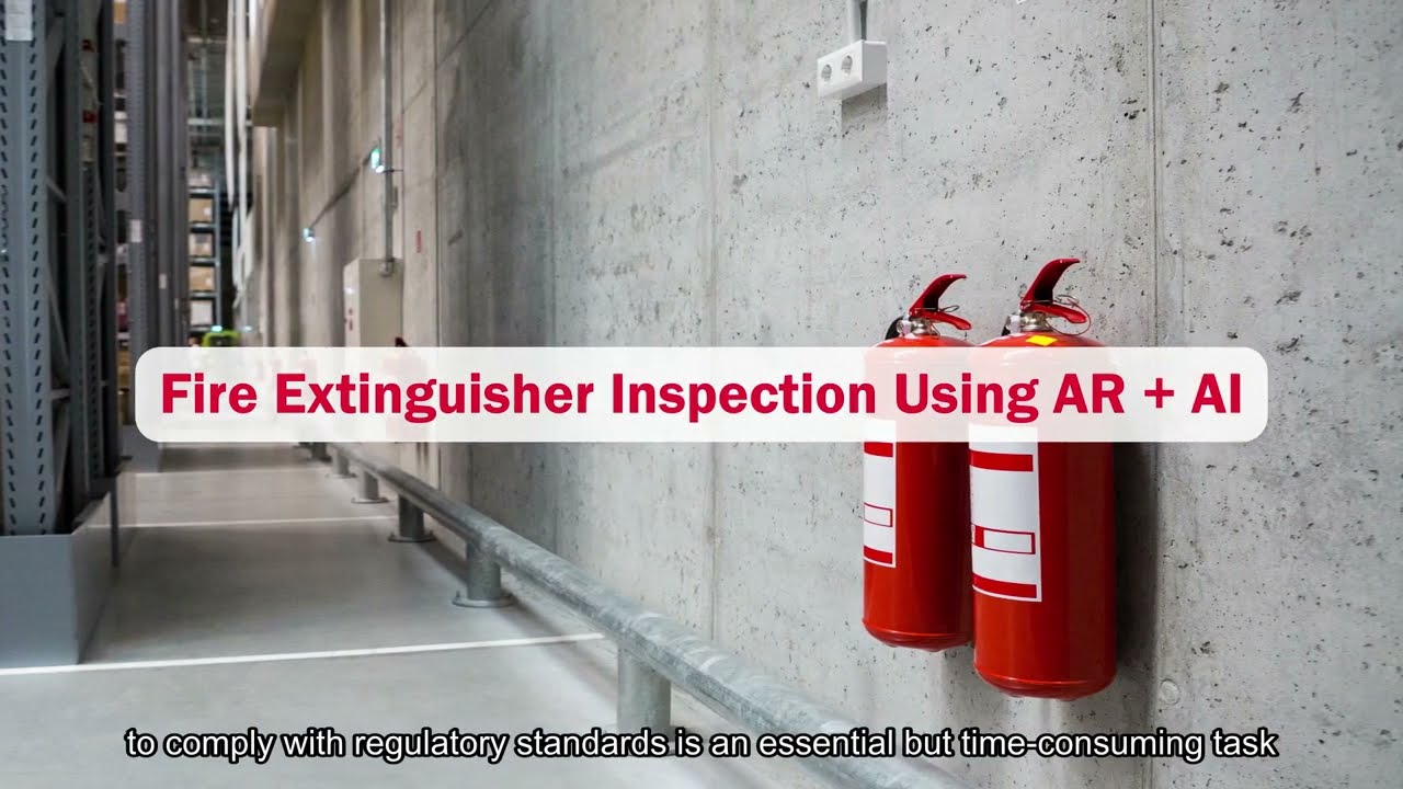Fire Extinguisher Inspection Using AR + AI | META-aivi for Safety Inspection