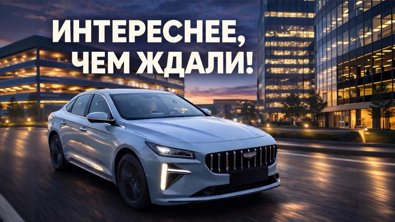 GEELY PREFACE 2026: седан, который стоит вашего внимания