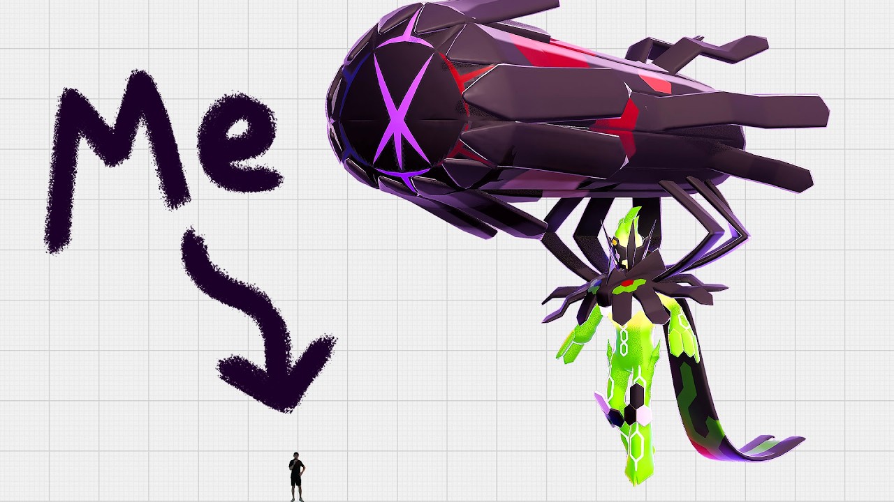 Using VFX to Reveal the True Scale of Every Mega Pokémon