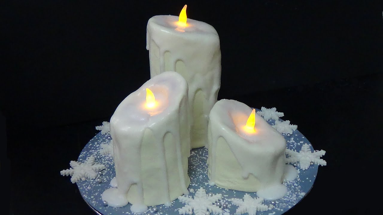 how to make candles cake