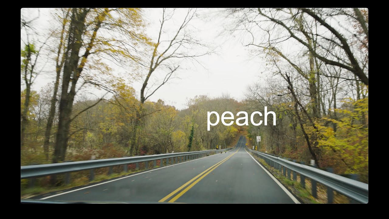 peach by future islands music video