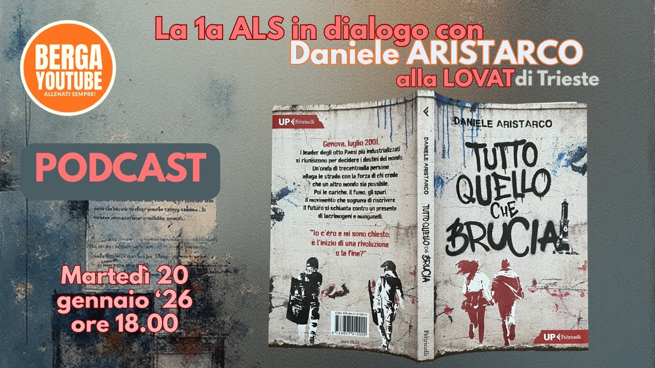 La 1 ALS in dialogo con Daniele ARISTARCO alla libreria LOVAT di Trieste - PODCAST