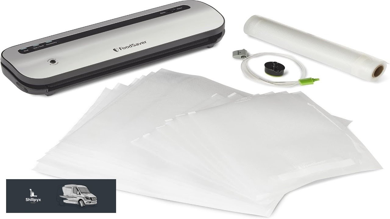FoodSaver Space Saving Vacuum Sealer with Bags and Roll