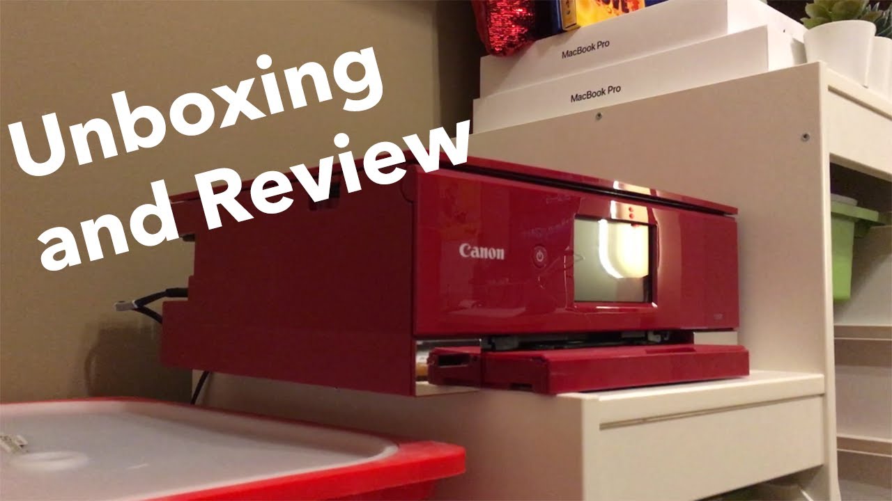 Canon Pixma TS8320 - Unboxing and Review