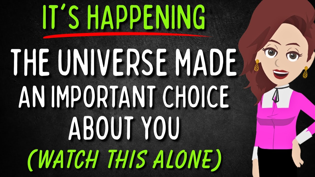 It's Happening: The UNIVERSE Made an IMPORTANT Choice About YOU.. (Watch This ALONE)✨ Abraham Hicks