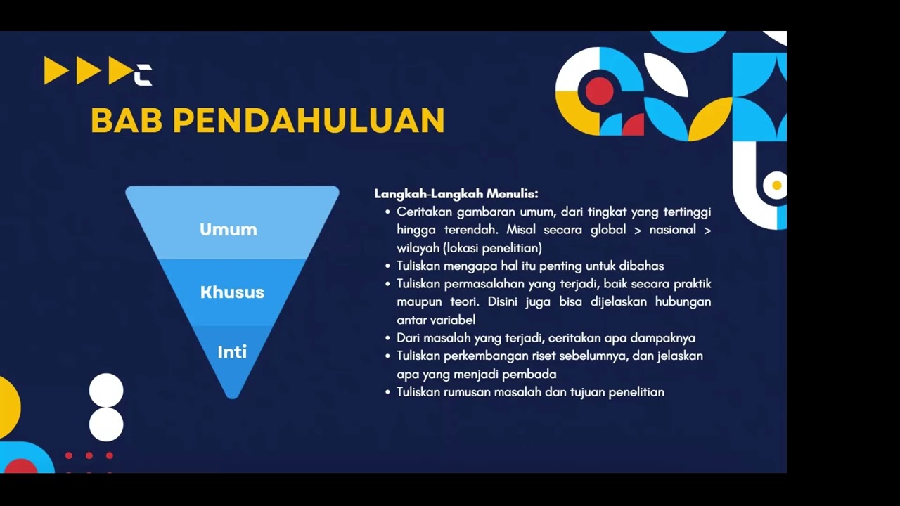 Pertemuan 1 Part 2 : Mengenal Pendahuluan