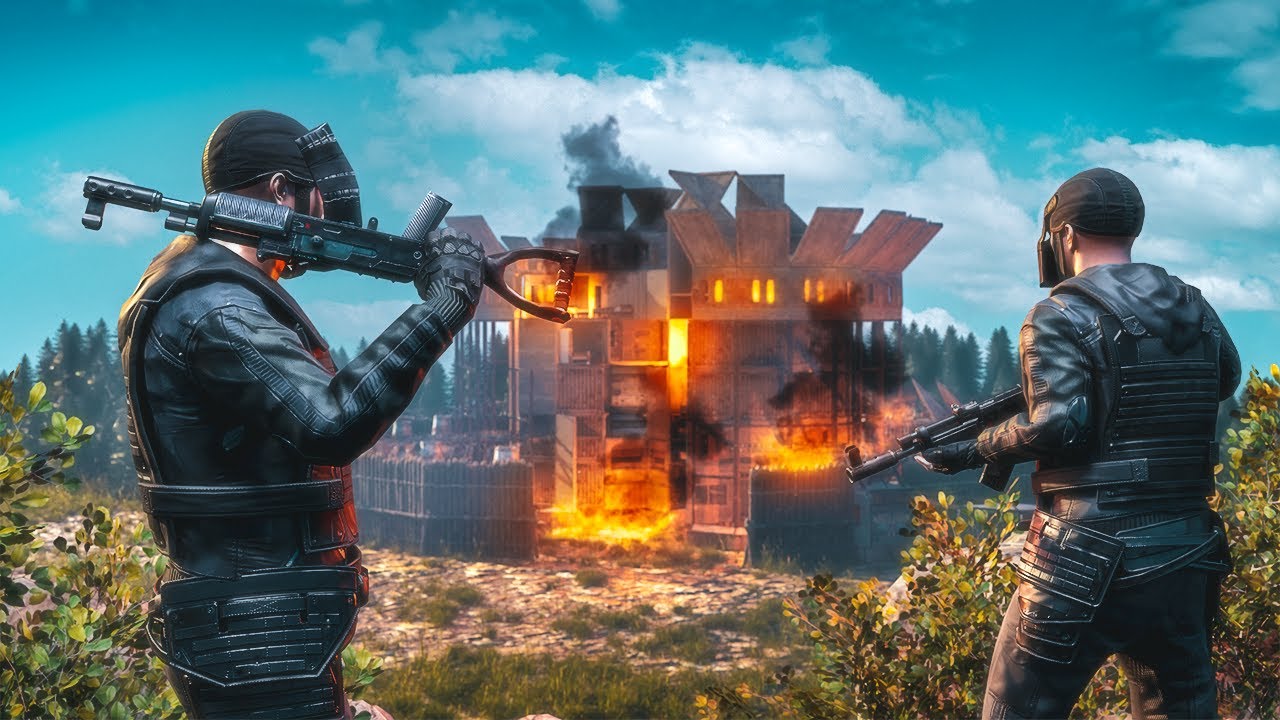 LIVING AMONGST THE LARGEST CLANS ON THE SERVER - Rust