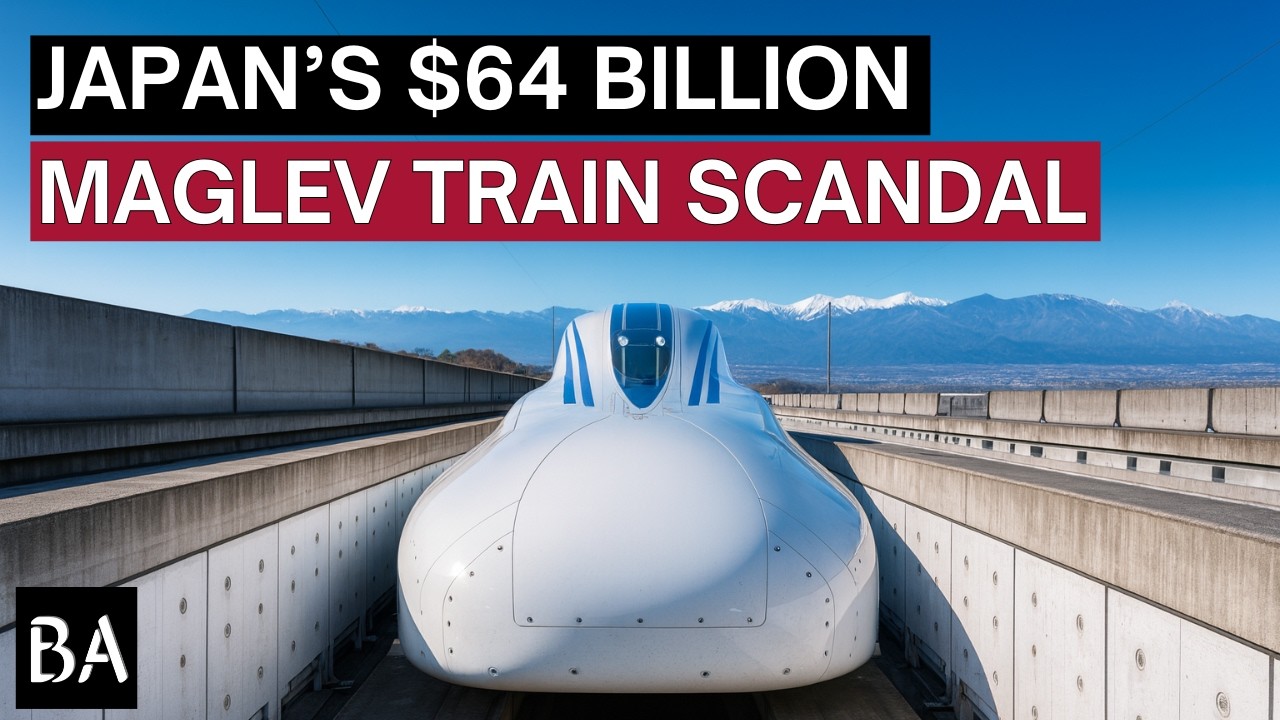 Japan's $64 Billion Maglev High-Speed Train Scandal, Explained