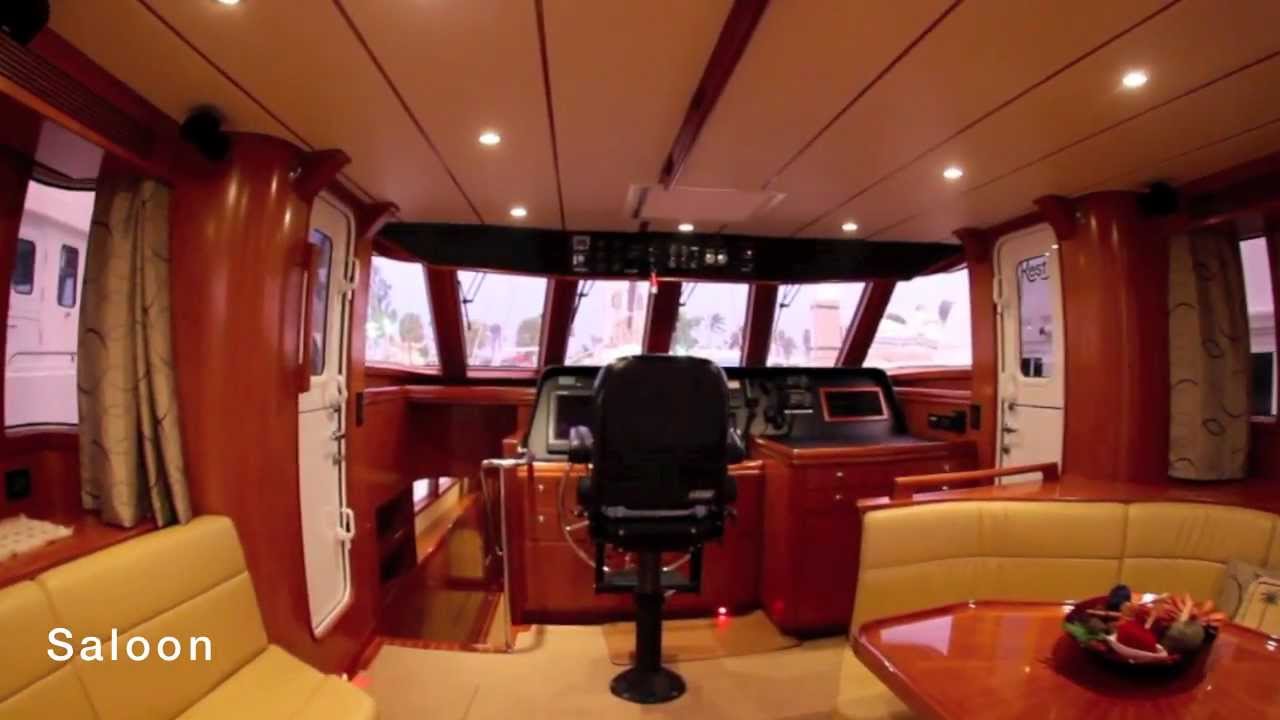 Walk-thru Tour of Nordhavn 56 Motorsailer 