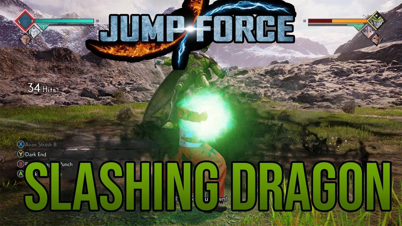 Jump Force - CaC Build Slashing Dragon
