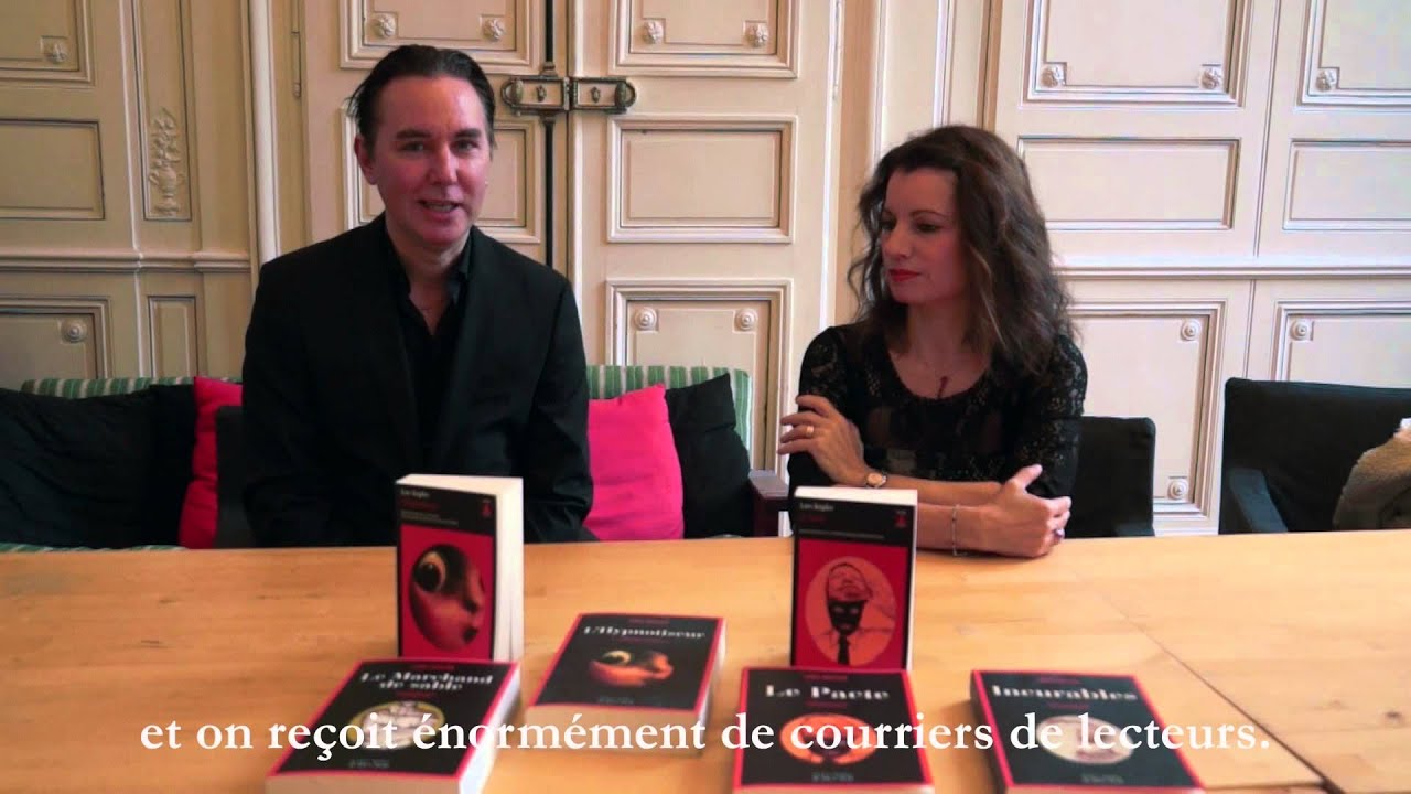 Le couple suédois Lars Kepler, à propos du 