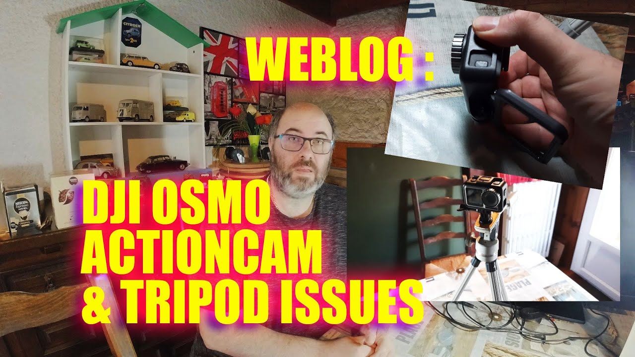 About the DJI Osmo Action Cam & tripod issues | Aixam Mega Multitruck