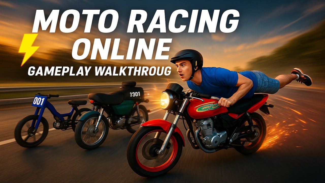 Moto Racing Online Gameplay Walkthrough