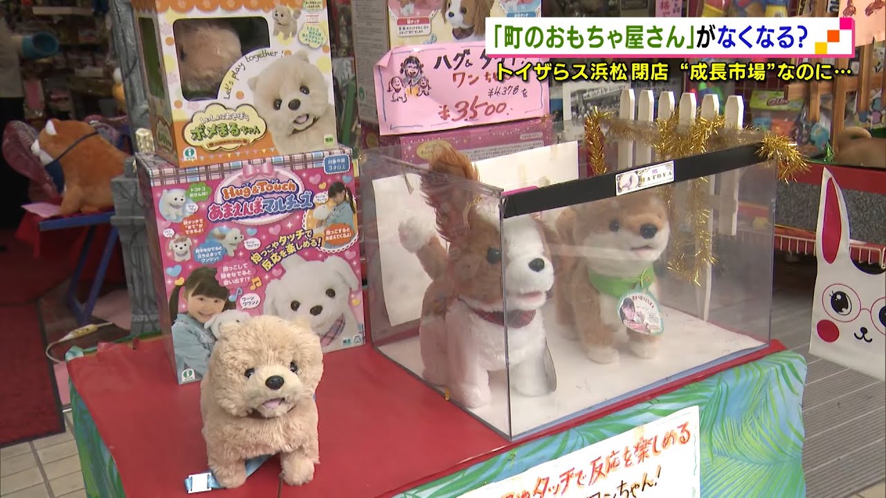 トイザらス浜松閉店　“成長市場”なのに…「町のおもちゃ屋さん」がなくなる？