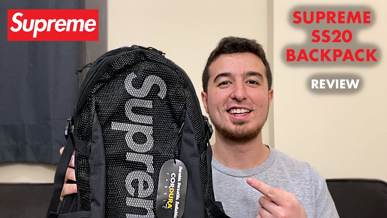 Supreme SS20 Backpack Review