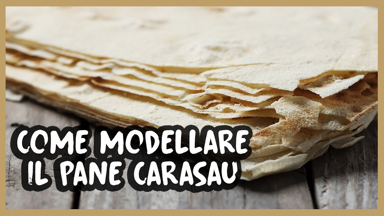 Come modellare il pane carasau #31