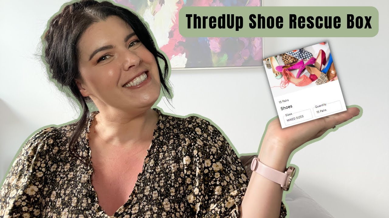 Good? Bad? Ugly? You decide! ThredUp Shoe Rescue Box Unboxing...It's been a while.